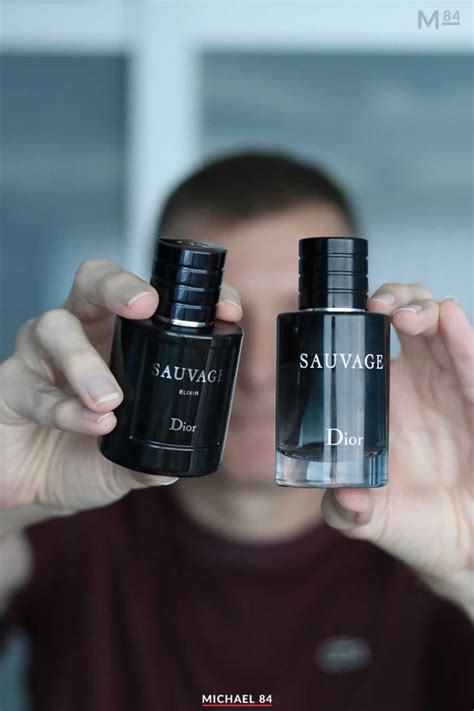 dior sauvage edt vs elixir|sauvage Dior men reviews.